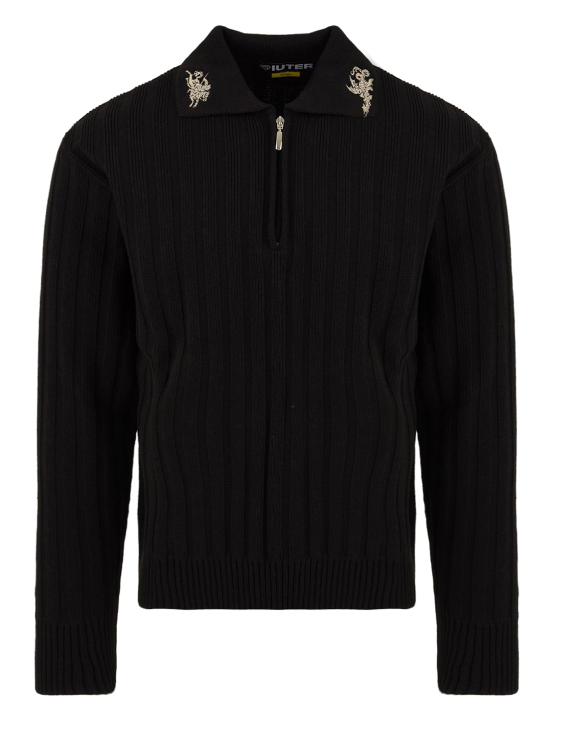 Polo Courage Half Zip IUTER Uomo - Nero