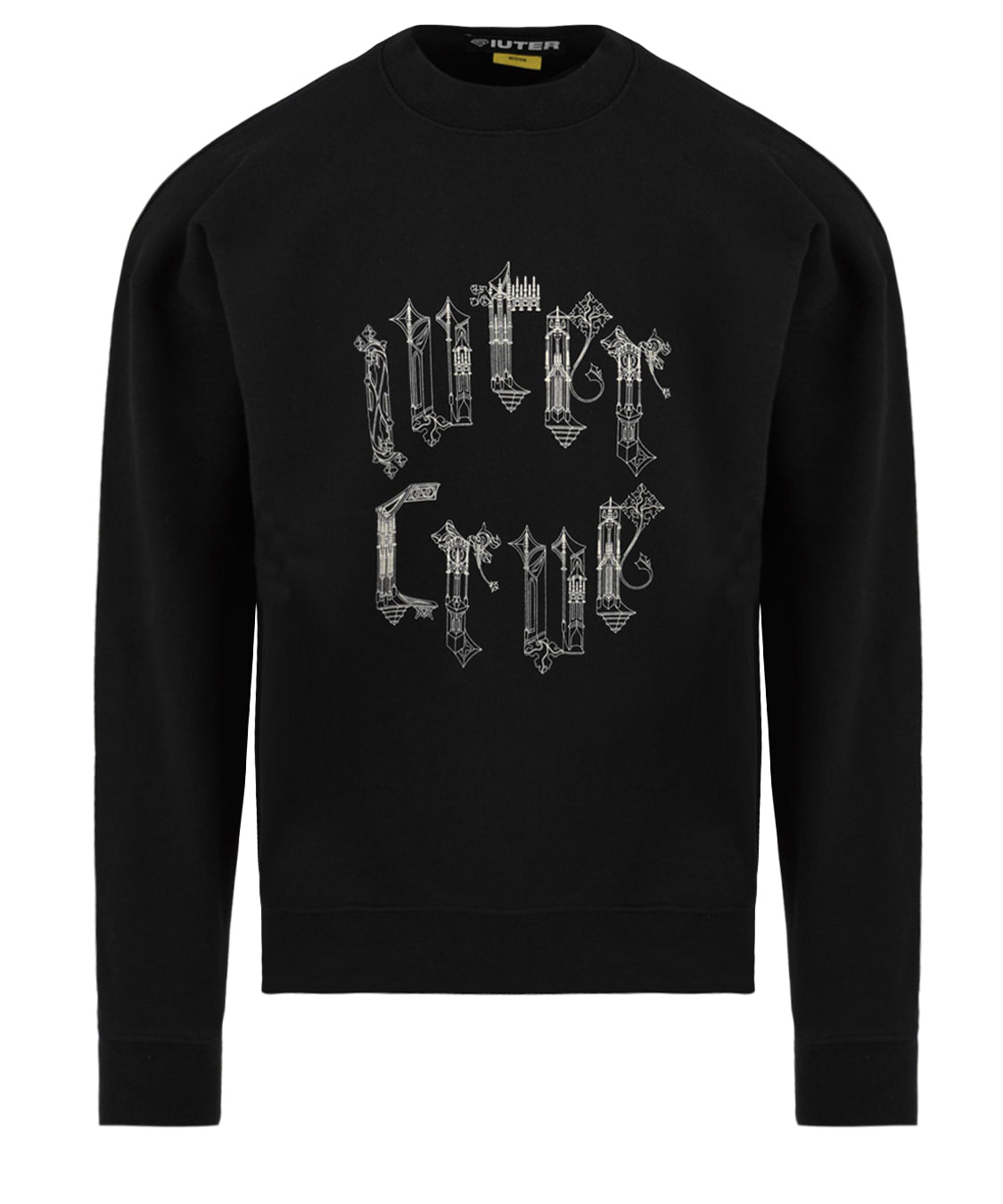 Felpa Monumental Crewneck IUTER Uomo - Nero