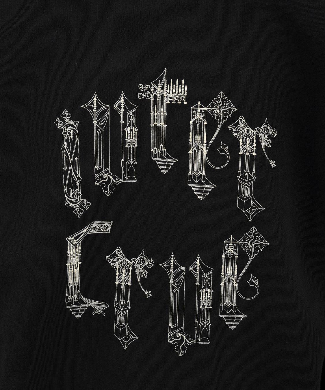 Felpa Monumental Crewneck IUTER Uomo - Nero