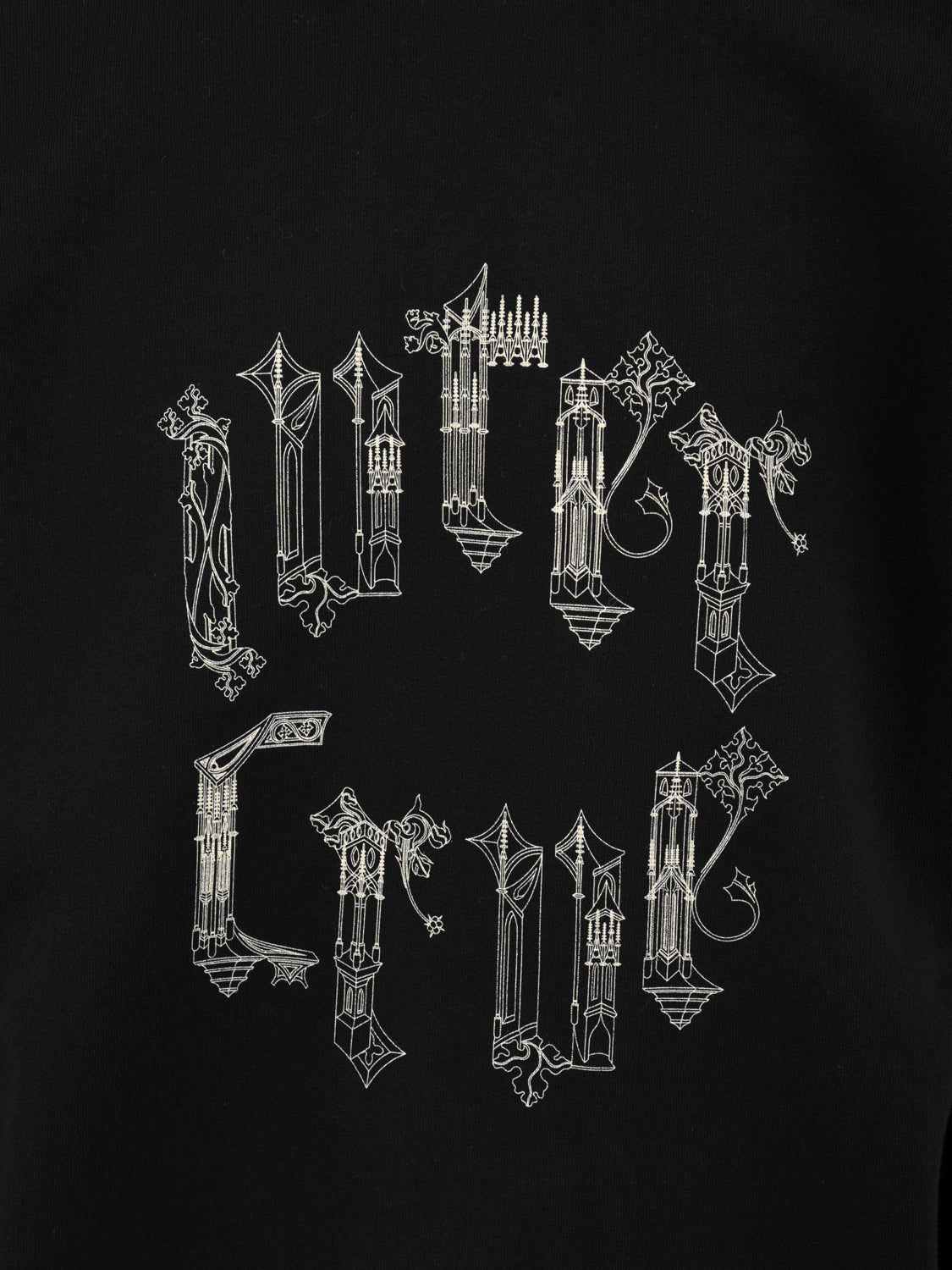 Felpa Monumental Crewneck IUTER Uomo - Nero