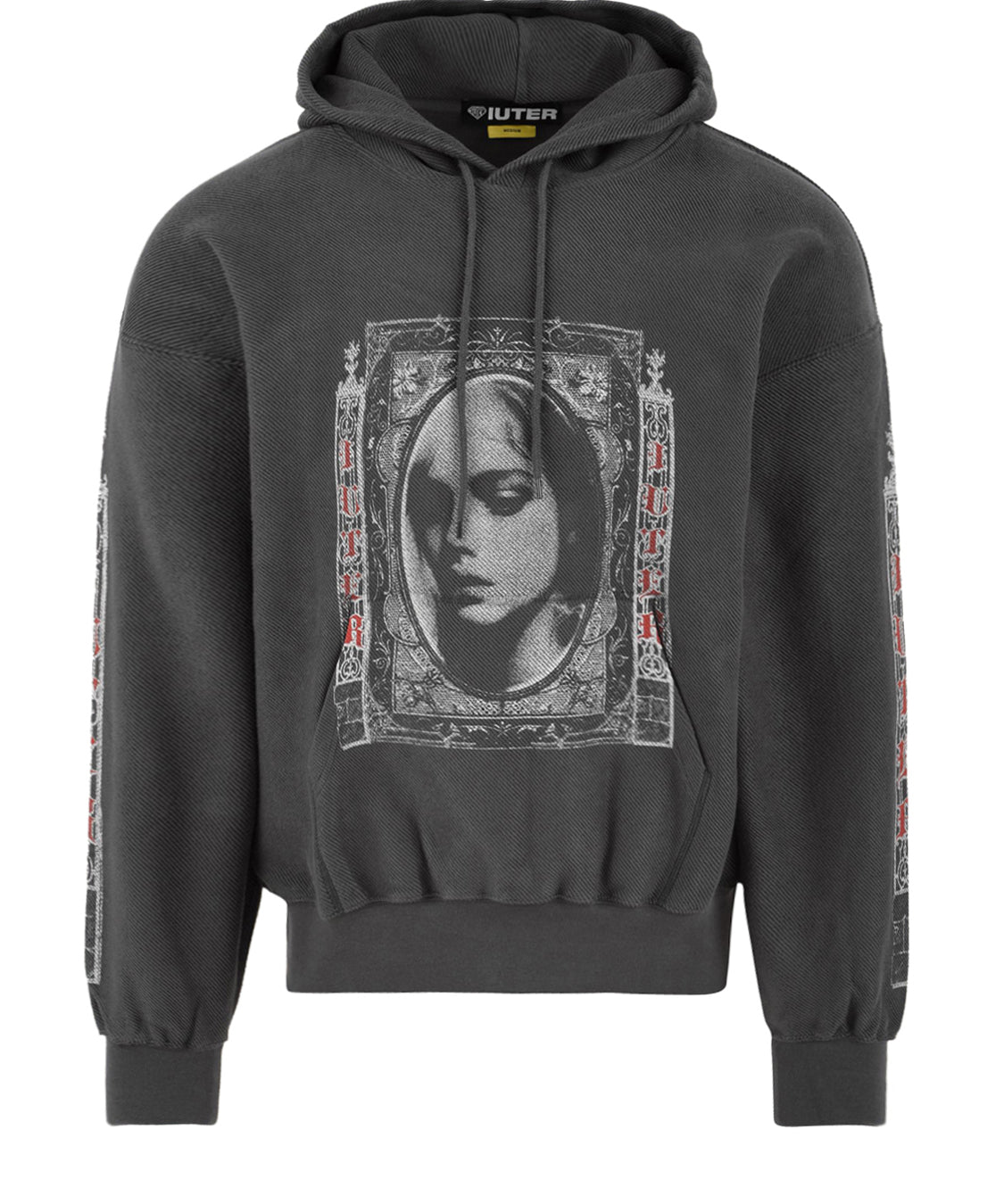 Felpa Fallen Love Reverse IUTER Uomo - Grigio