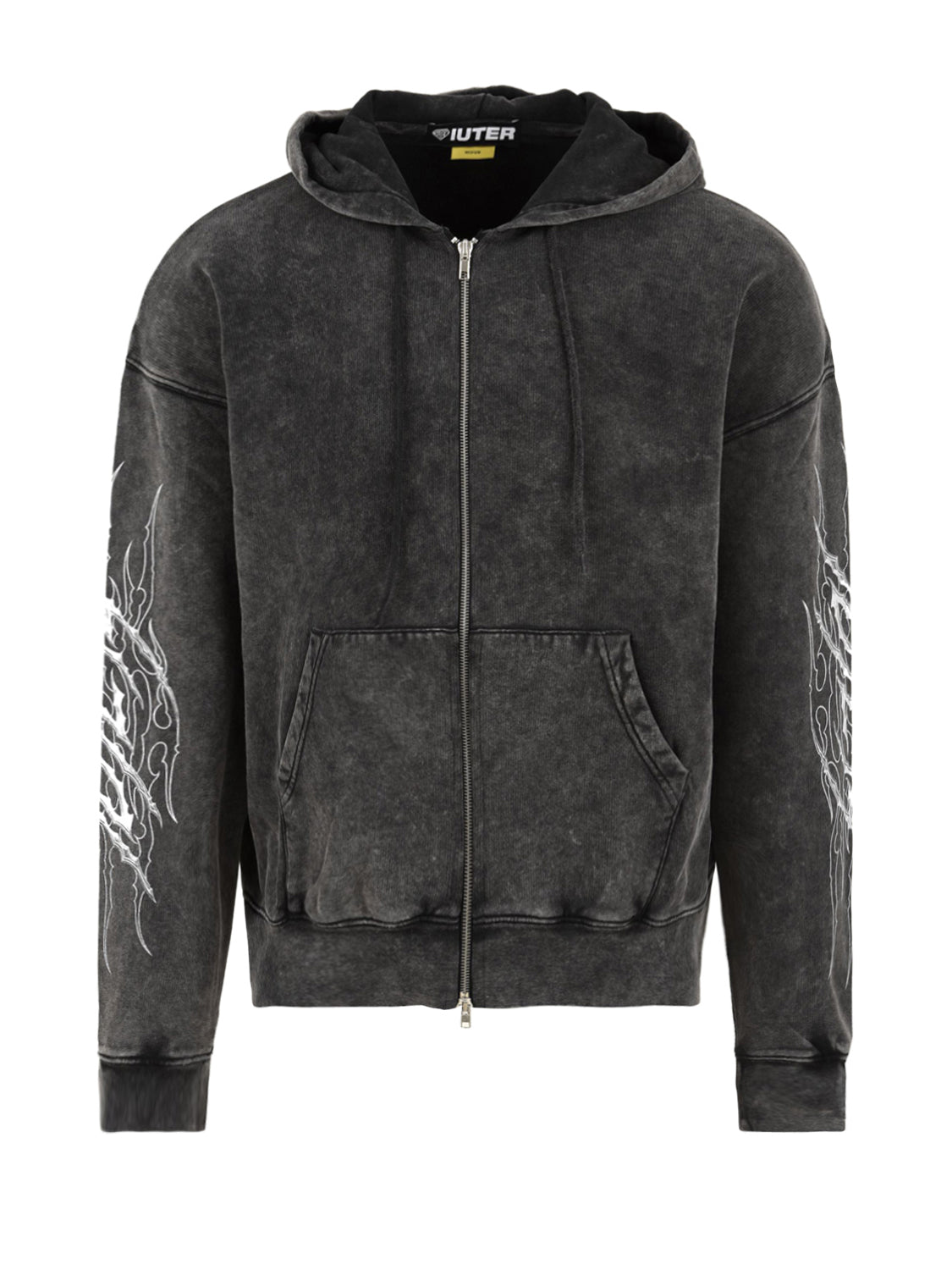 Felpa Tribal Marble IUTER Uomo - Nero
