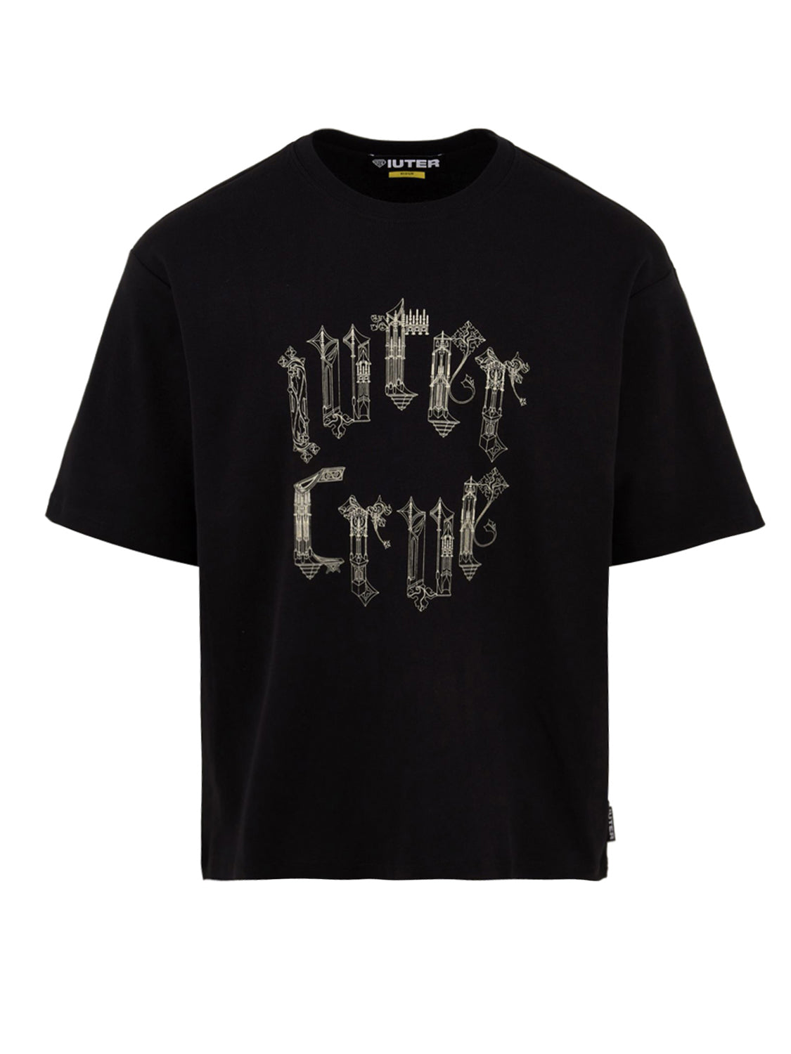 T-shirt Monumental IUTER Uomo - Nero