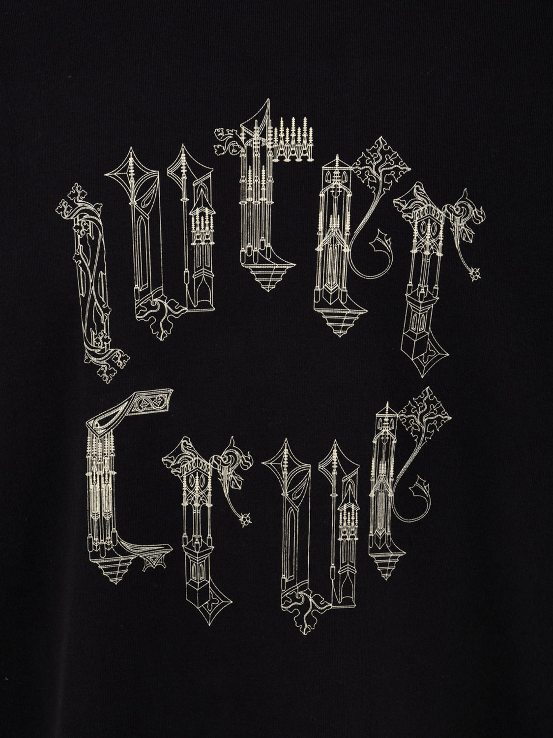 T-shirt Monumental IUTER Uomo - Nero