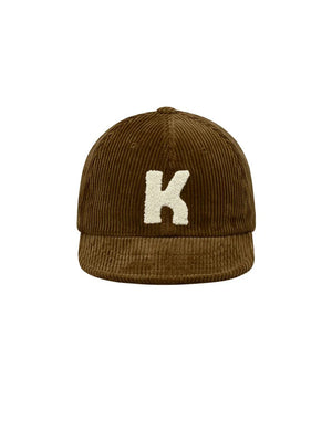 Cappello Corduroy logo KAPPY Unisex - Marrone