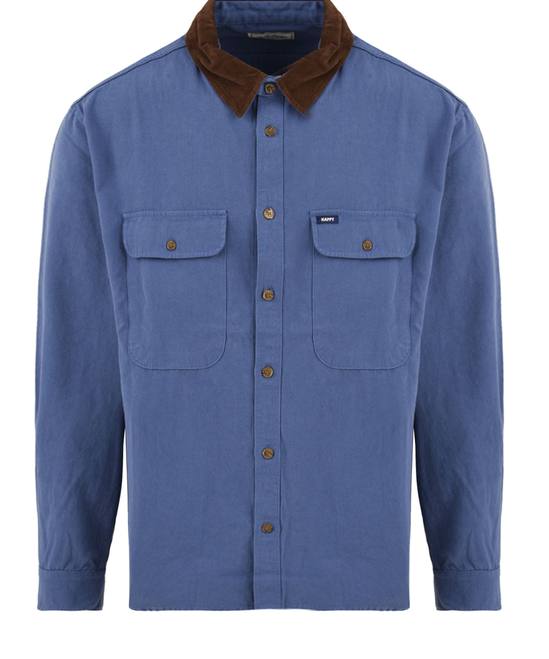 Giacca Canvas work shirt KAPPY Unisex - Blue