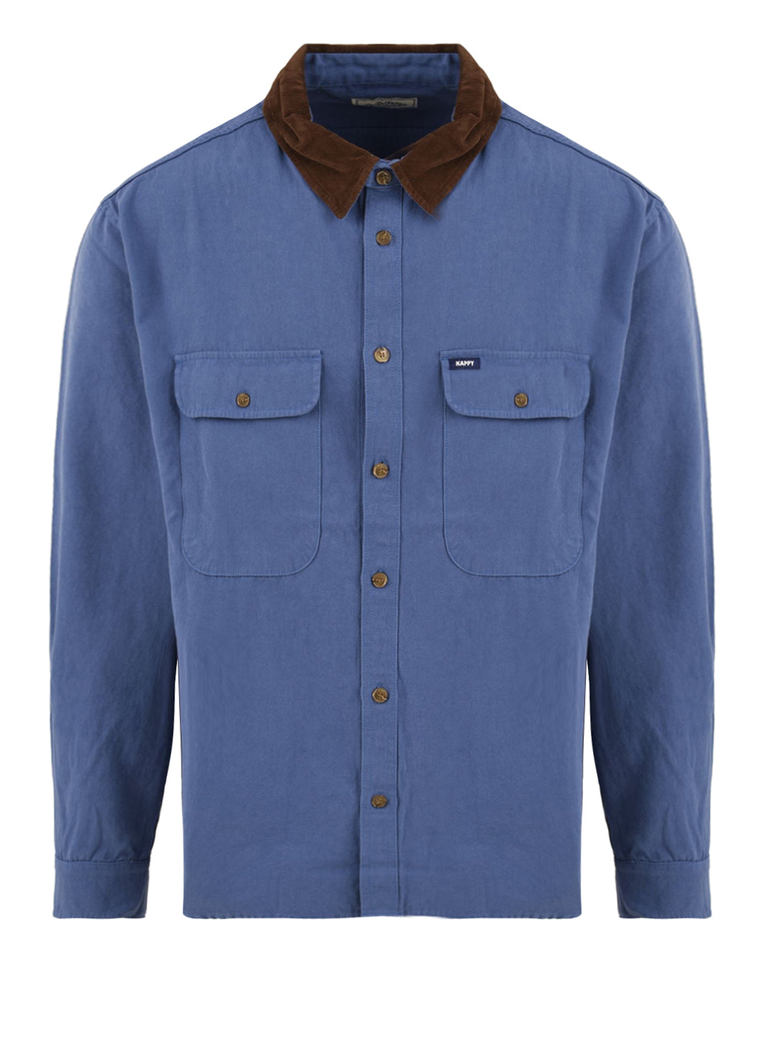 Giacca Canvas work shirt KAPPY Unisex - Blue