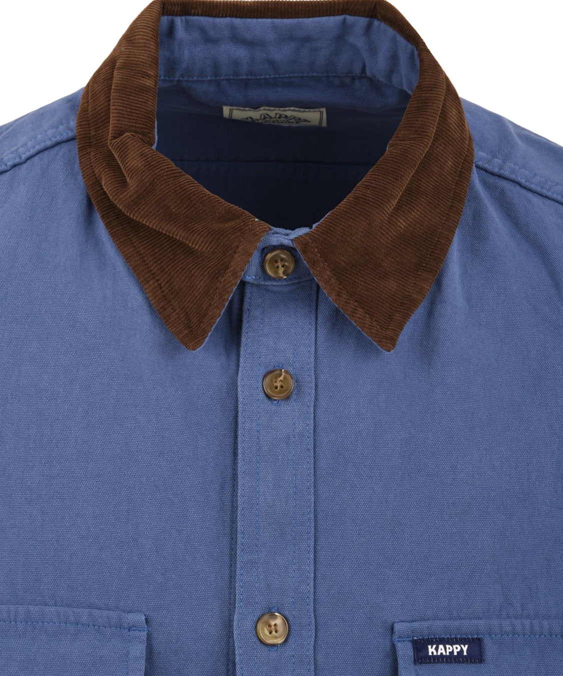 Giacca Canvas work shirt KAPPY Unisex - Blue