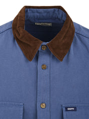 Giacca Canvas work shirt KAPPY Unisex - Blue