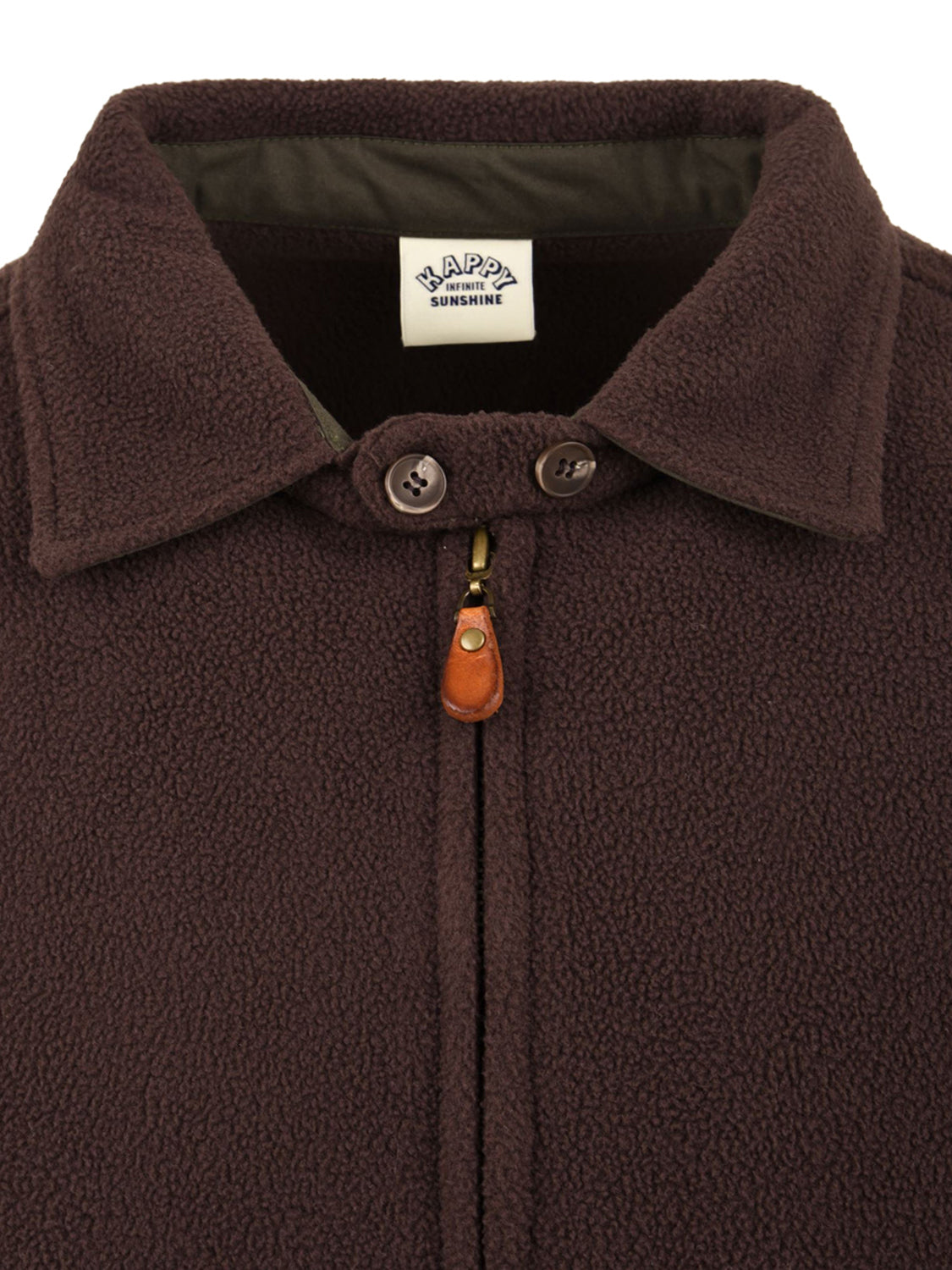 Bomber fleece KAPPY Unisex - Marrone