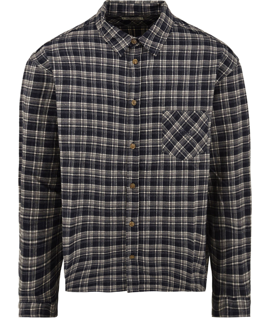 Camicia flannel check shirt KAPPY Unisex - Blue