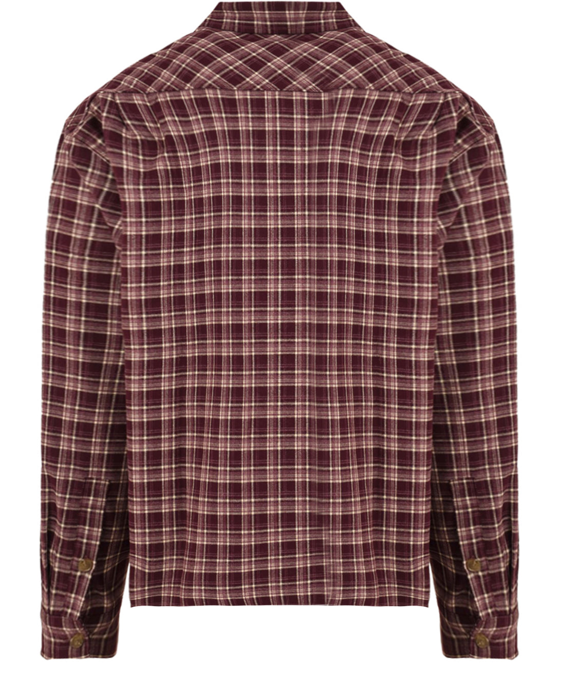 Camicia flannel check shirt KAPPY Unisex - Plum