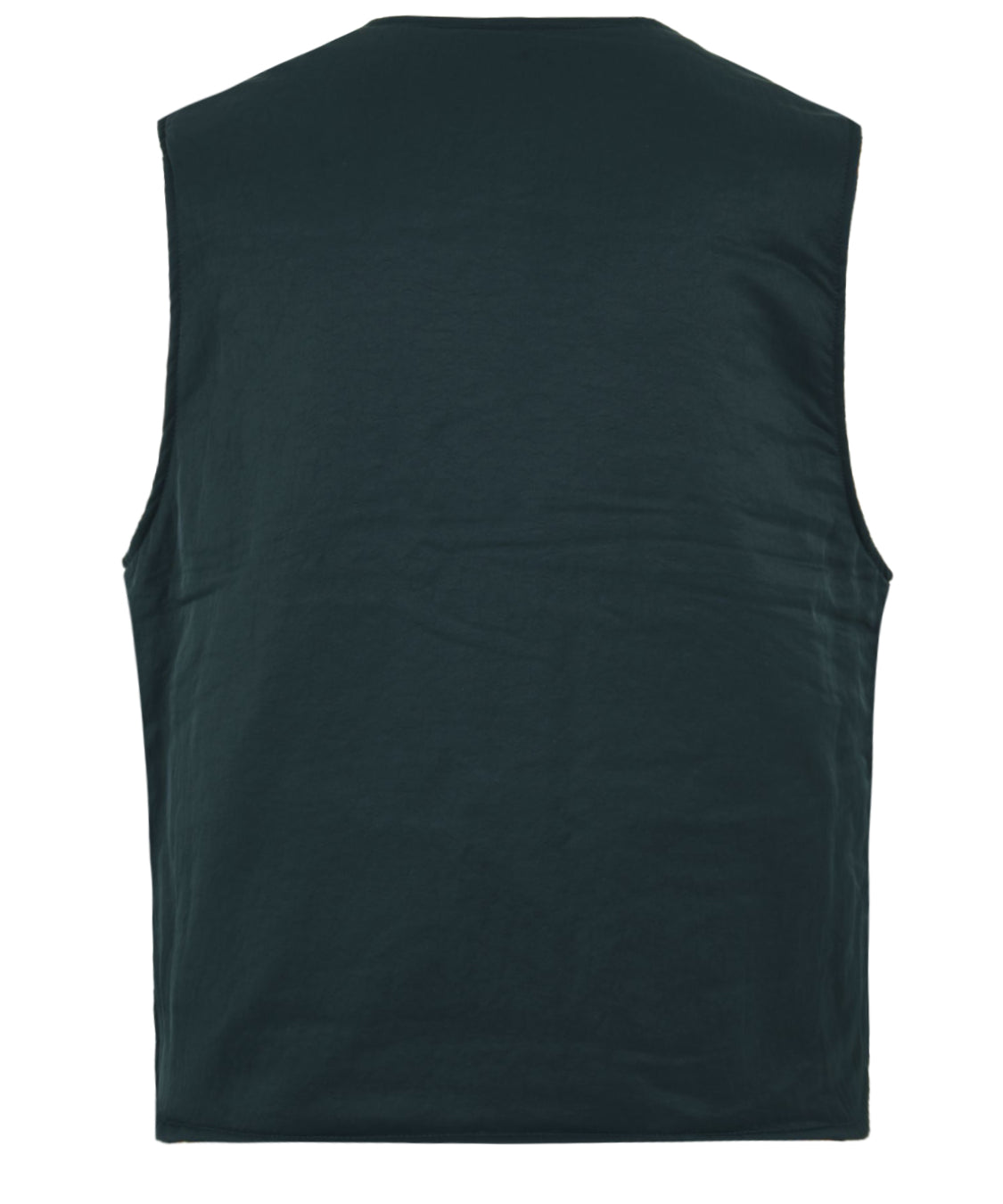 Gilet reversible nylon check vest KAPPY Unisex - Verde