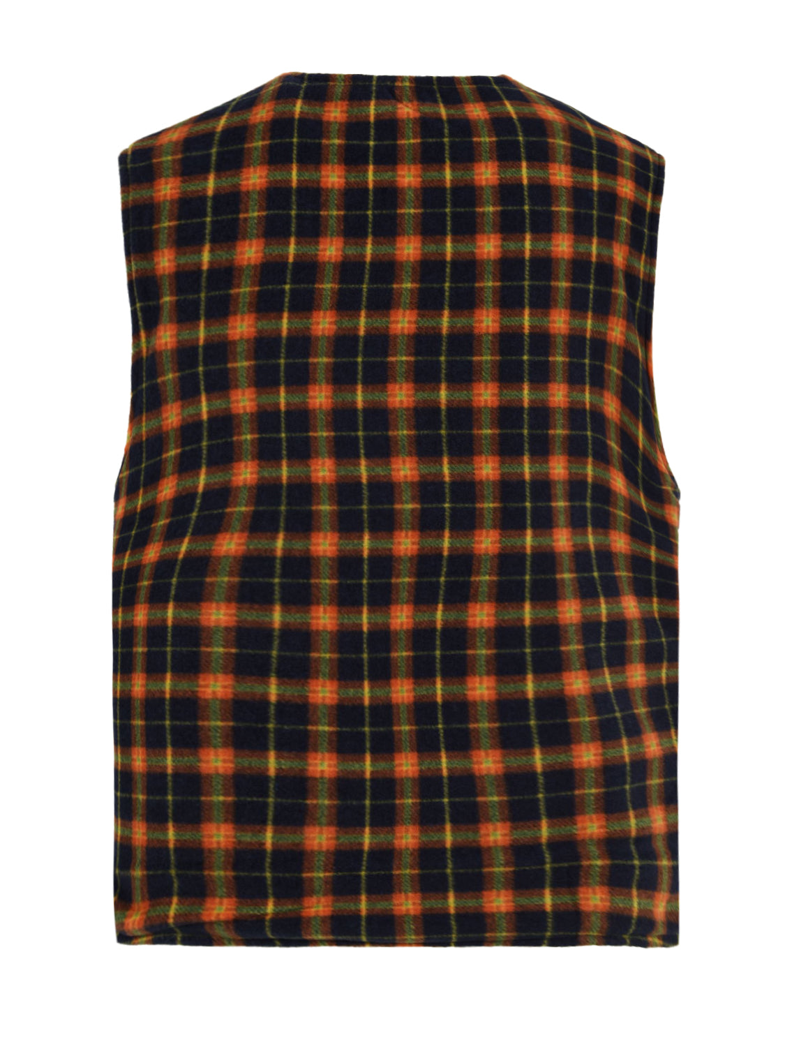 Gilet reversible nylon check vest KAPPY Unisex - Verde