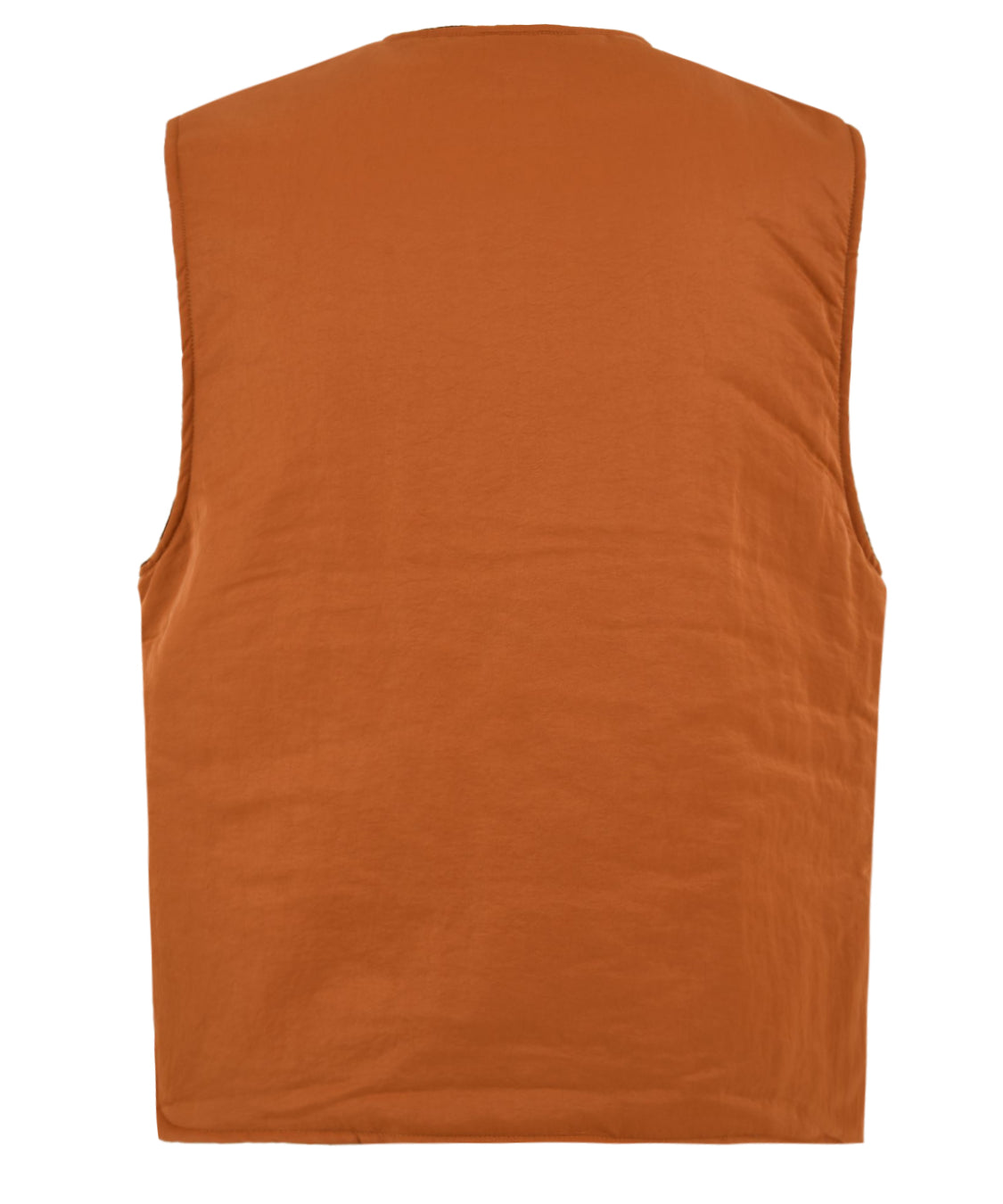 Gilet reversible nylon check vest KAPPY Unisex - Arancione