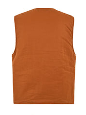 Gilet reversible nylon check vest KAPPY Unisex - Arancione