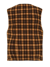 Gilet reversible nylon check vest KAPPY Unisex - Arancione