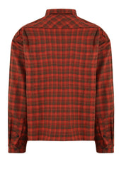 Camicia two pocket flannel check shirt KAPPY Unisex - Rosso