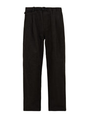 Pantalone Two tuck wide denim KAPPY Unisex - Nero
