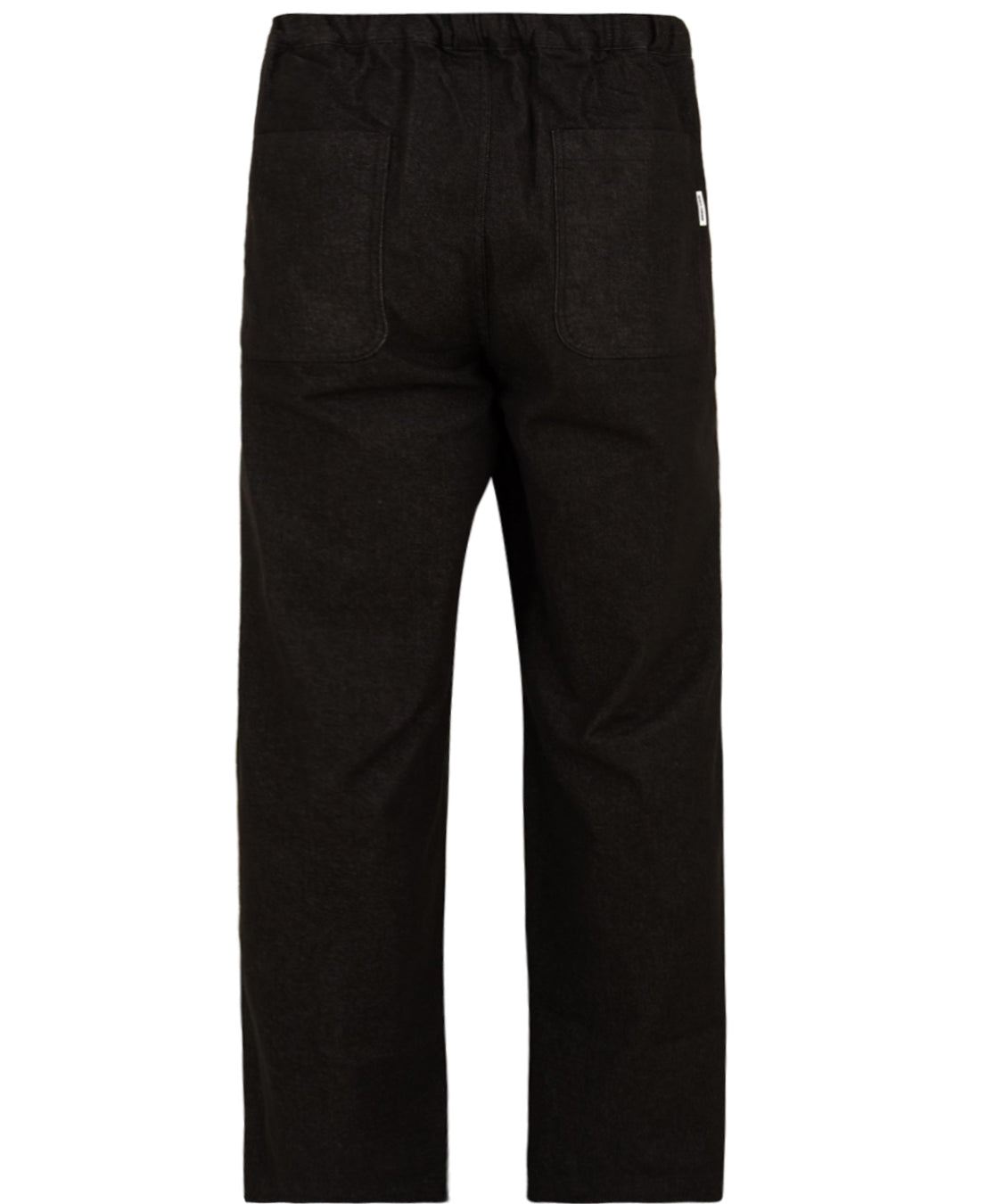 Pantalone Two tuck wide denim KAPPY Unisex - Nero