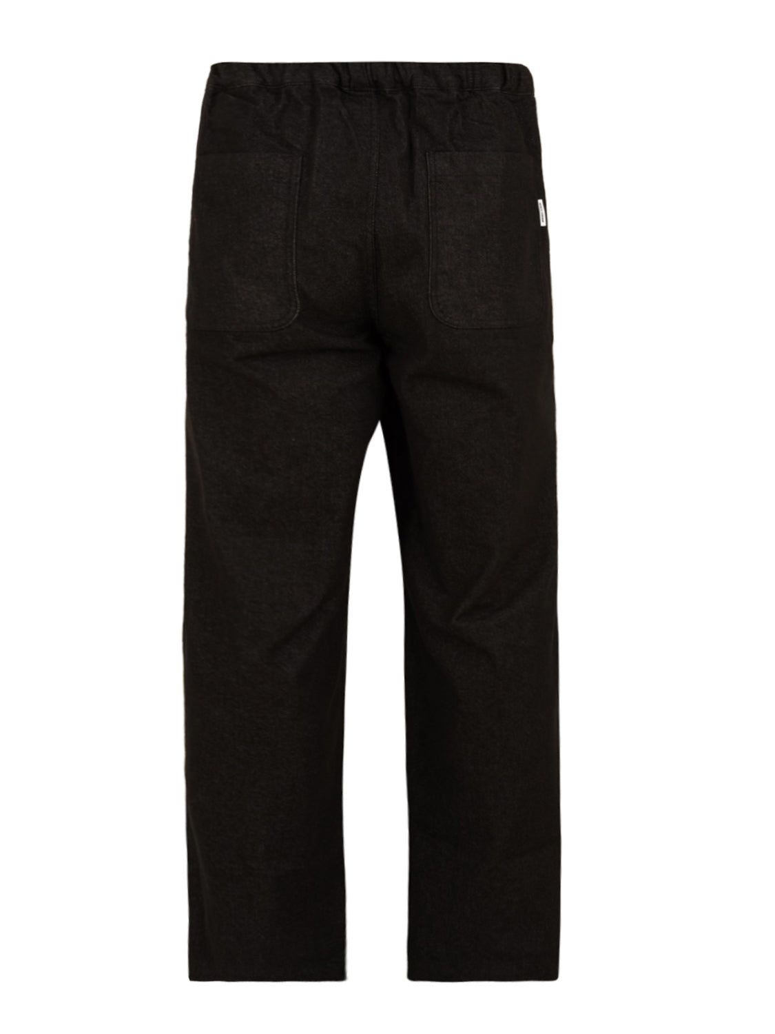 Pantalone Two tuck wide denim KAPPY Unisex - Nero