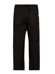 Pantalone Two tuck wide denim KAPPY Unisex - Nero