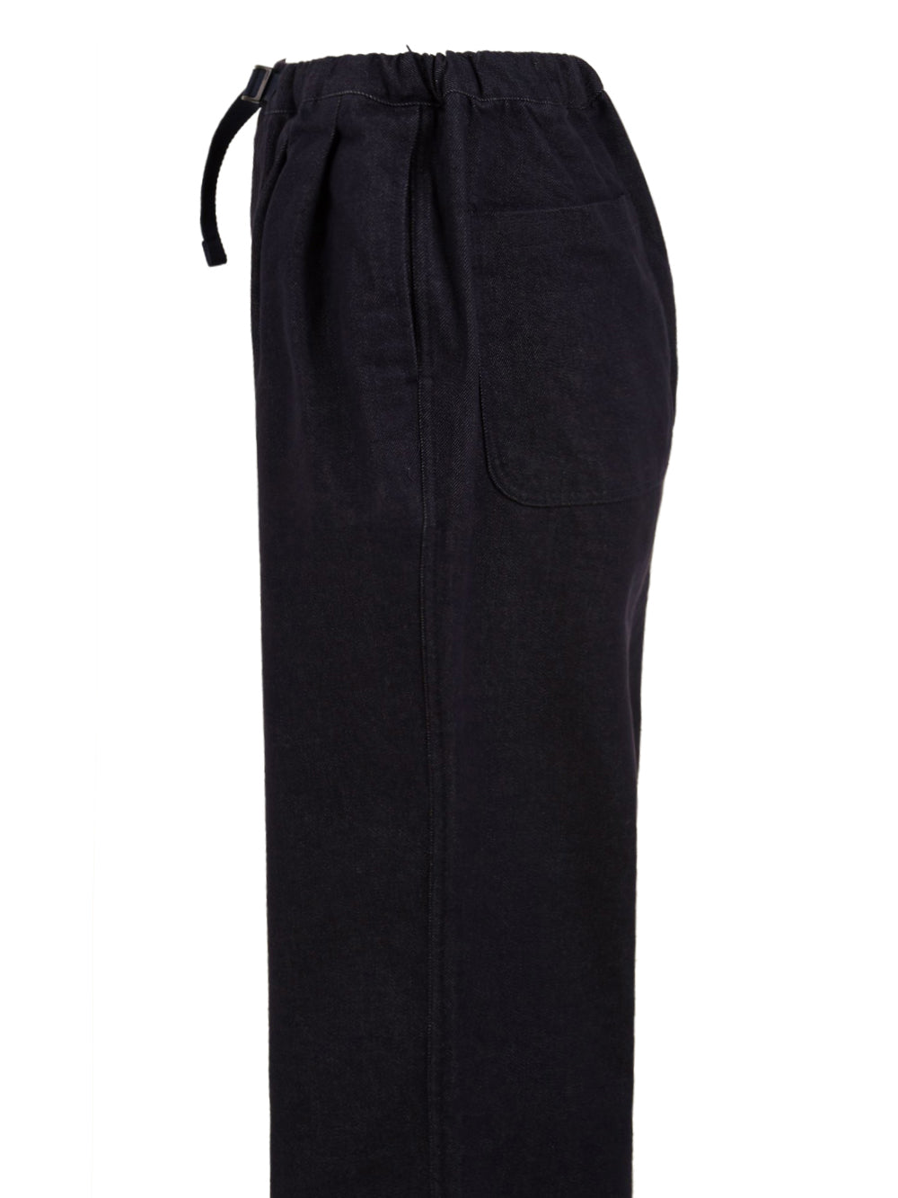 Pantalone Two tuck wide denim KAPPY Unisex - Blue