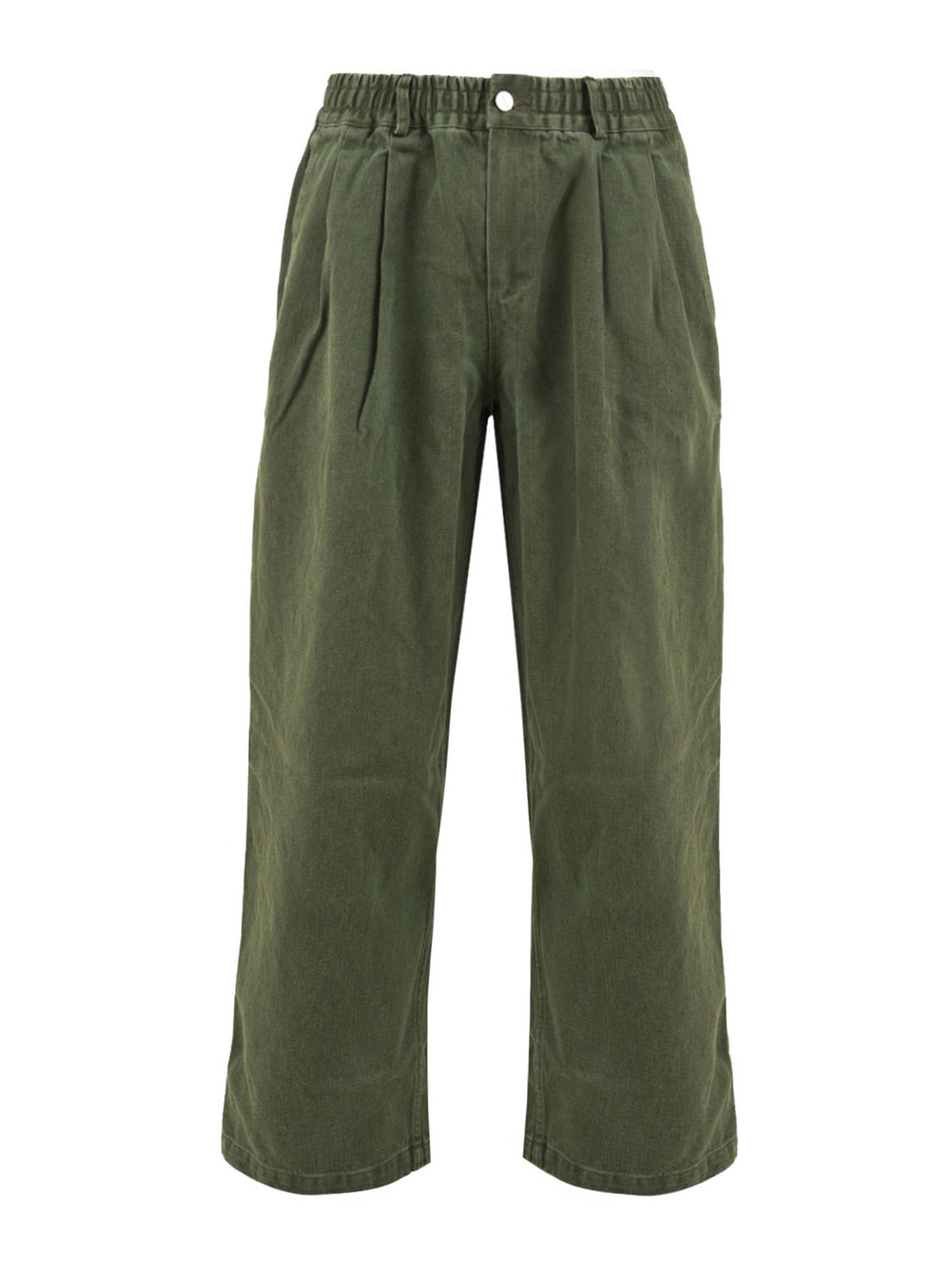 Pantalone Two tuck wide kation KAPPY Unisex - Verde