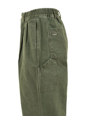 Pantalone Two tuck wide kation KAPPY Unisex - Verde