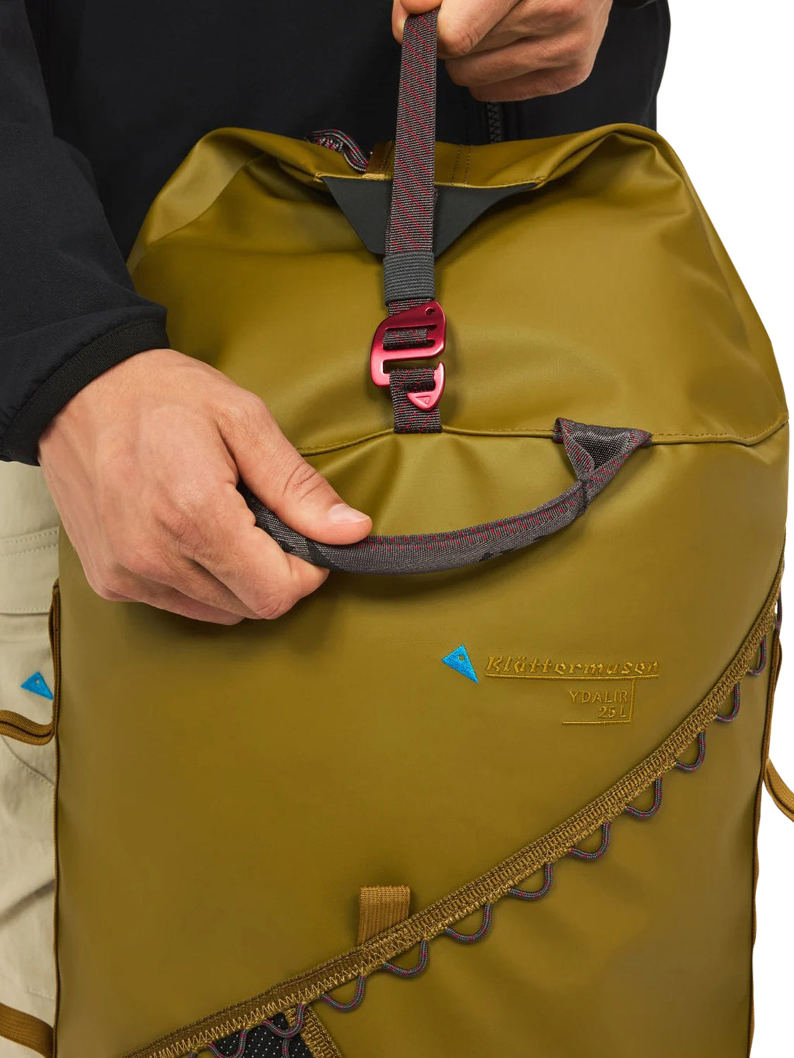 Borsone Ydalir Dufflebag 25L KLÄTTERMUSEN Unisex - Verde