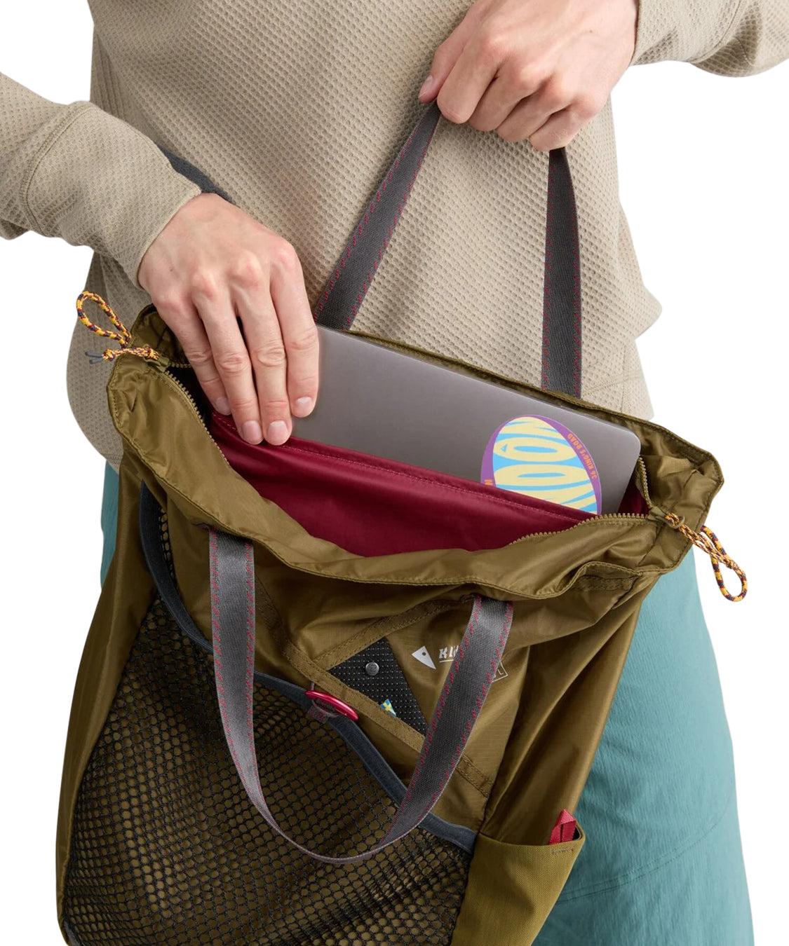 Borsa Gand 23L KLÄTTERMUSEN Unisex - Verde