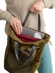 Borsa Gand 23L KLÄTTERMUSEN Unisex - Verde