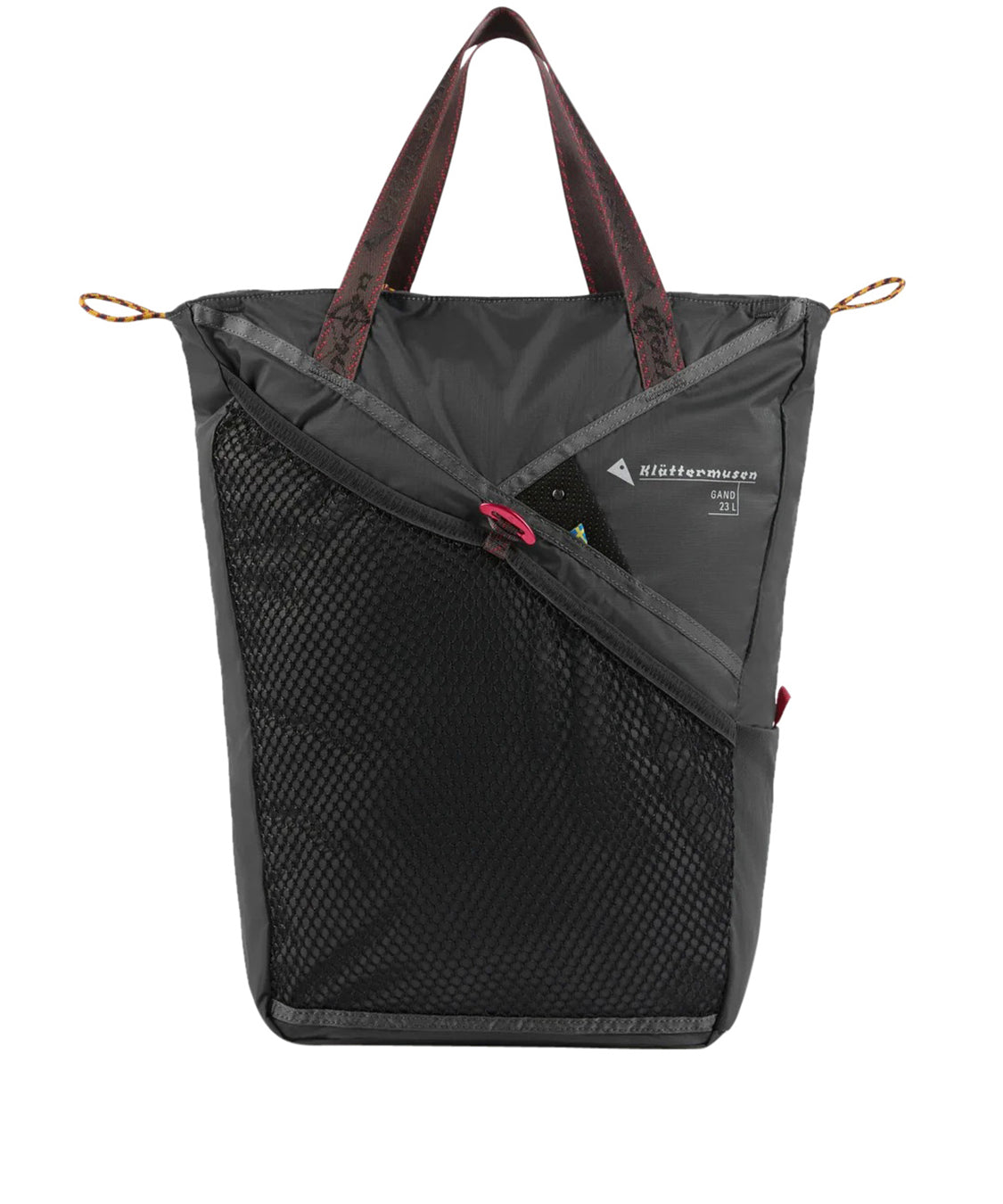 Borsa Gand 23L KLÄTTERMUSEN Unisex - Nero