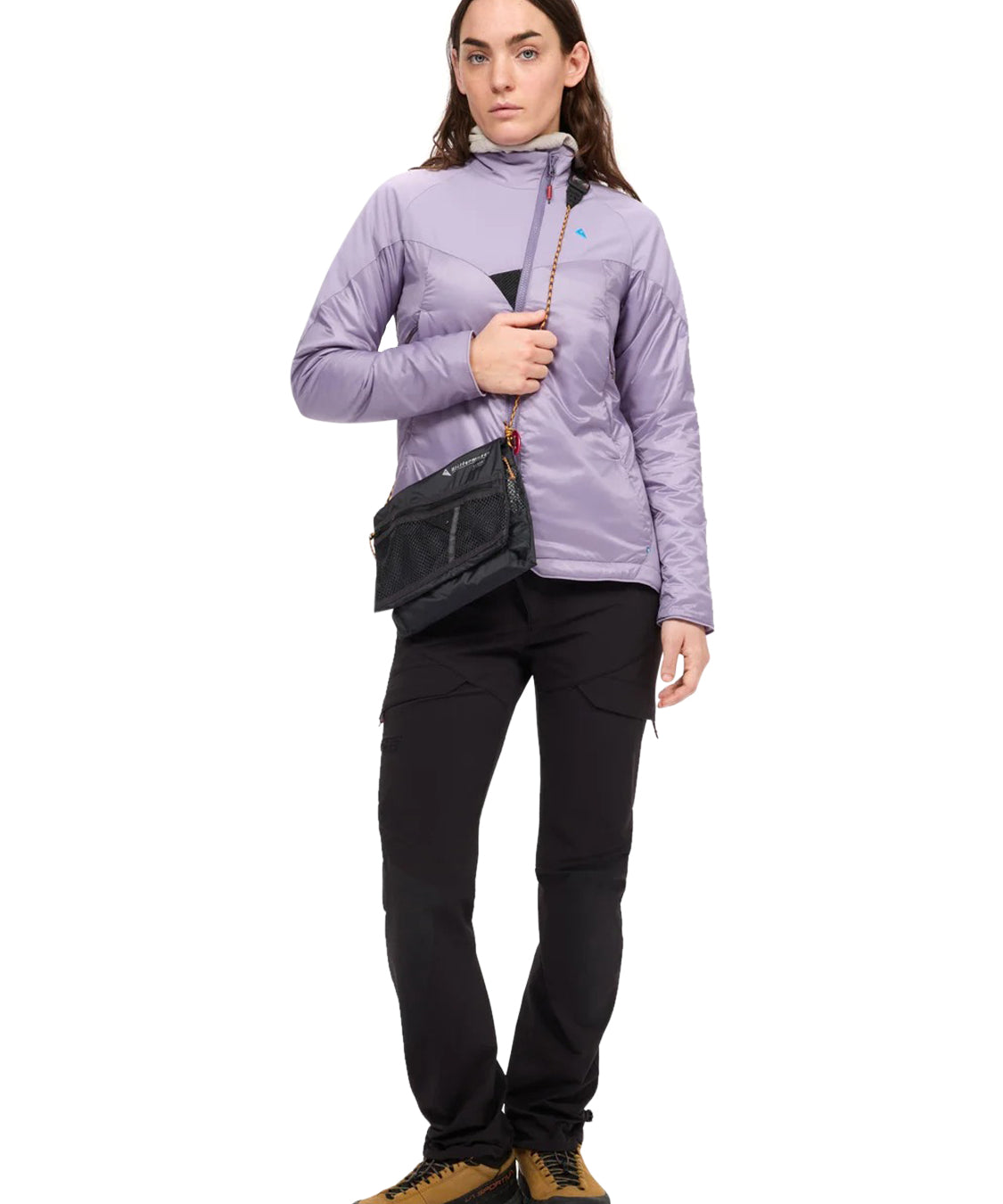 Tracolla Algir Foldover Bag KLÄTTERMUSEN Unisex - Grigio