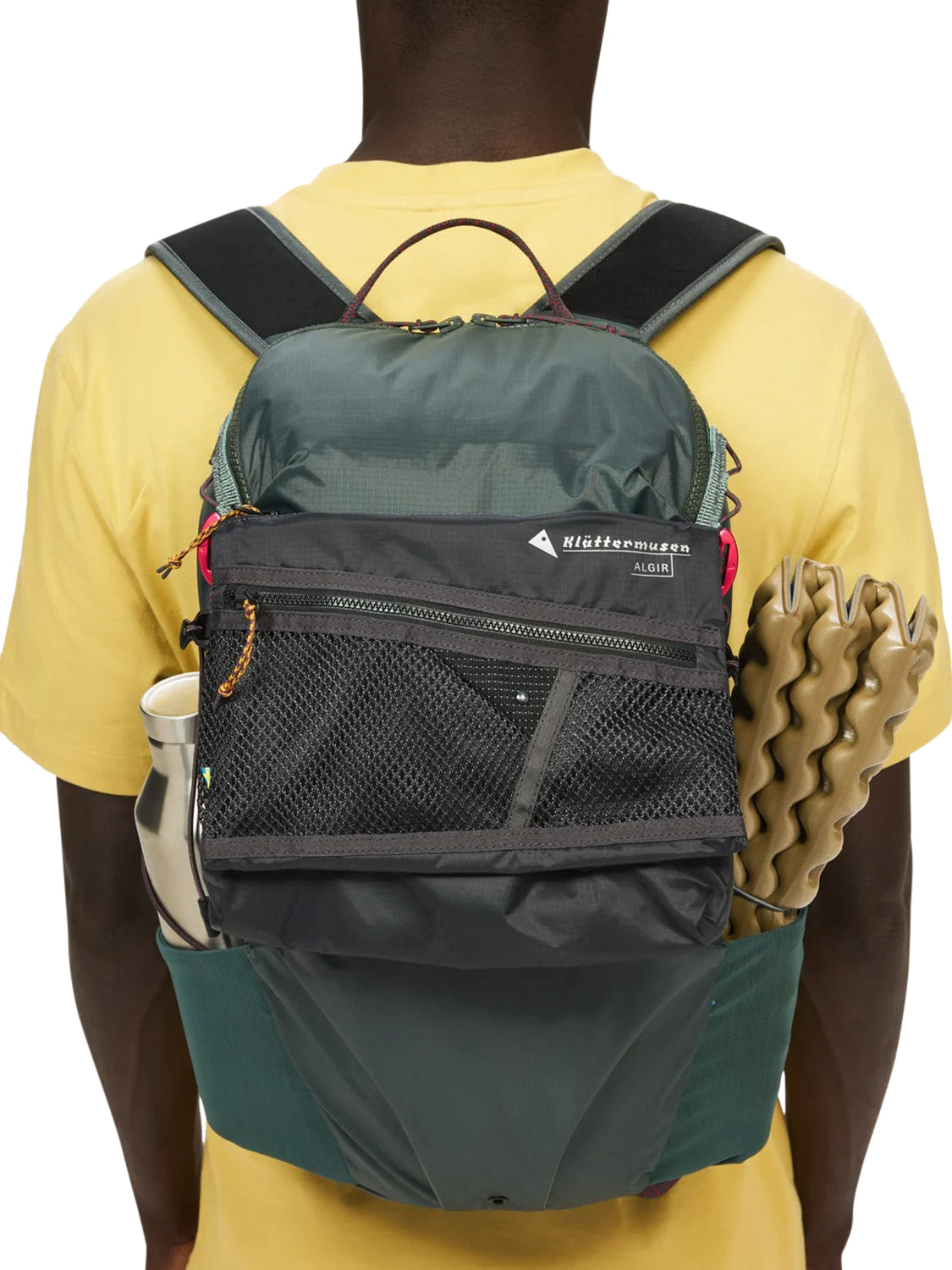 Tracolla Algir Foldover Bag KLÄTTERMUSEN Unisex - Grigio