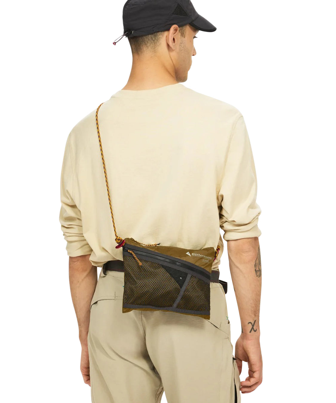 Tracolla Algir Accessory Bag Medium KLÄTTERMUSEN Unisex - Verde