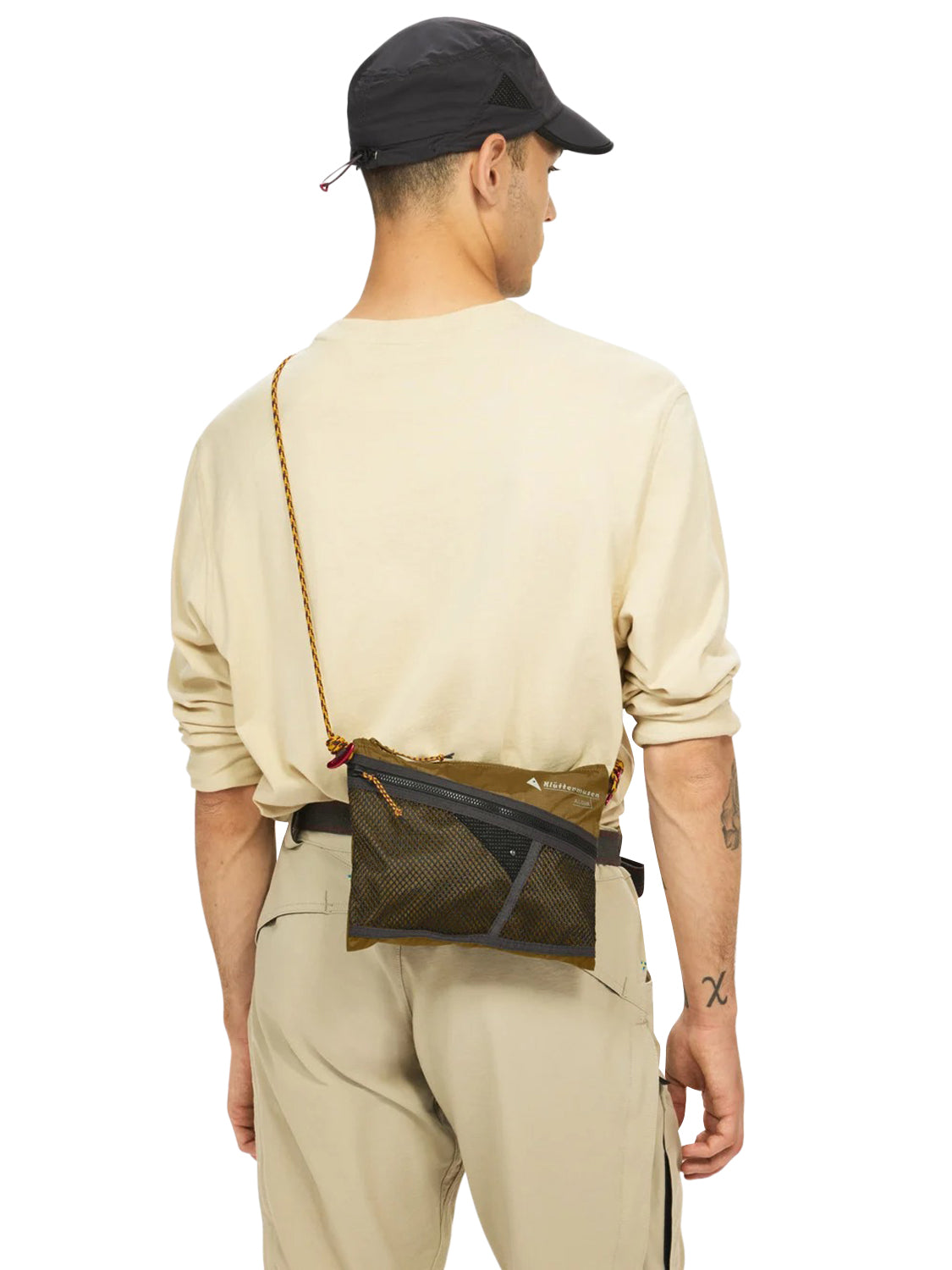 Tracolla Algir Accessory Bag Medium KLÄTTERMUSEN Unisex - Verde