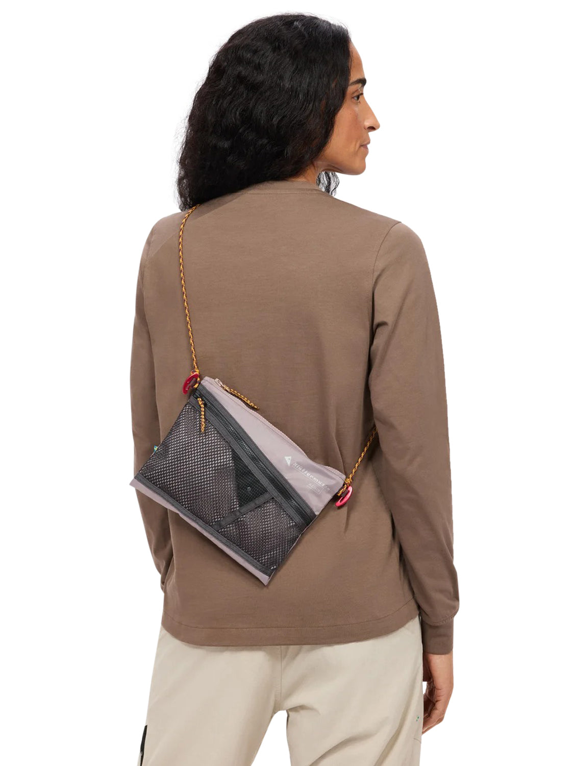 Tracolla Algir Accessory Bag Medium KLÄTTERMUSEN Unisex - Viola