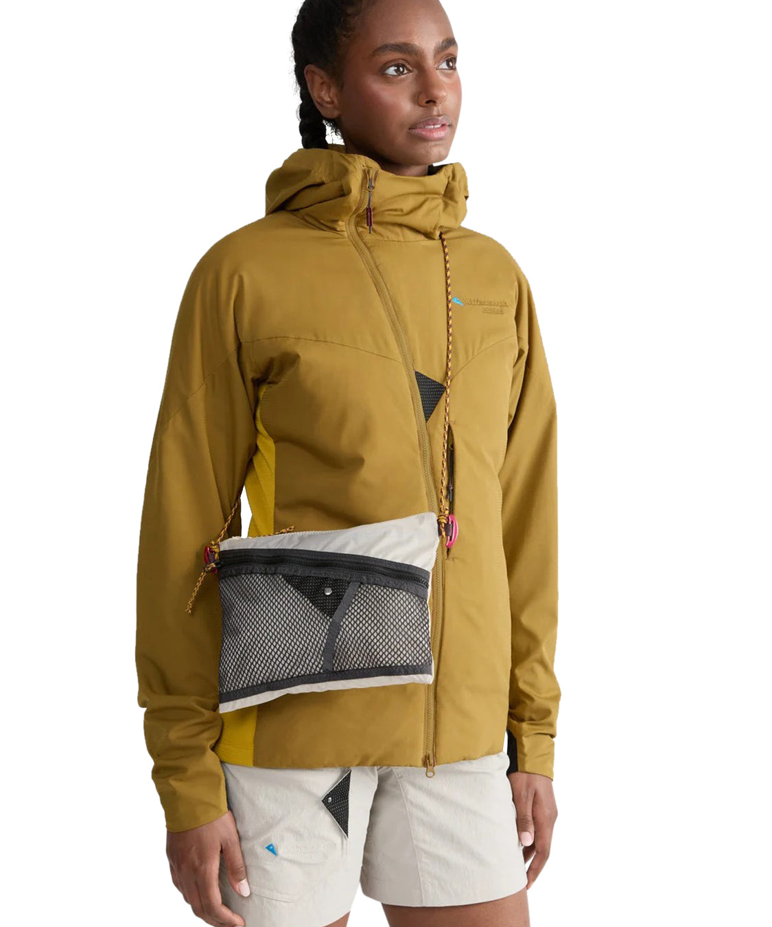 Tracolla Algir Accessory Bag Medium KLÄTTERMUSEN Unisex - Grigio