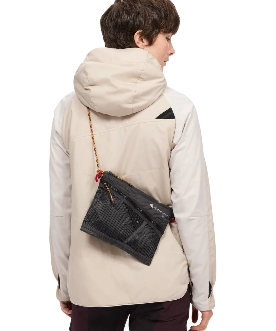 Tracolla Algir Accessory Bag Medium KLÄTTERMUSEN Unisex - Nero
