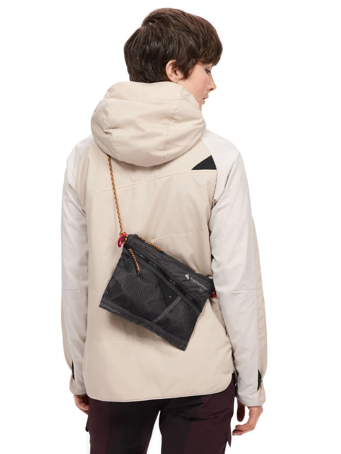Tracolla Algir Accessory Bag Medium KLÄTTERMUSEN Unisex - Nero