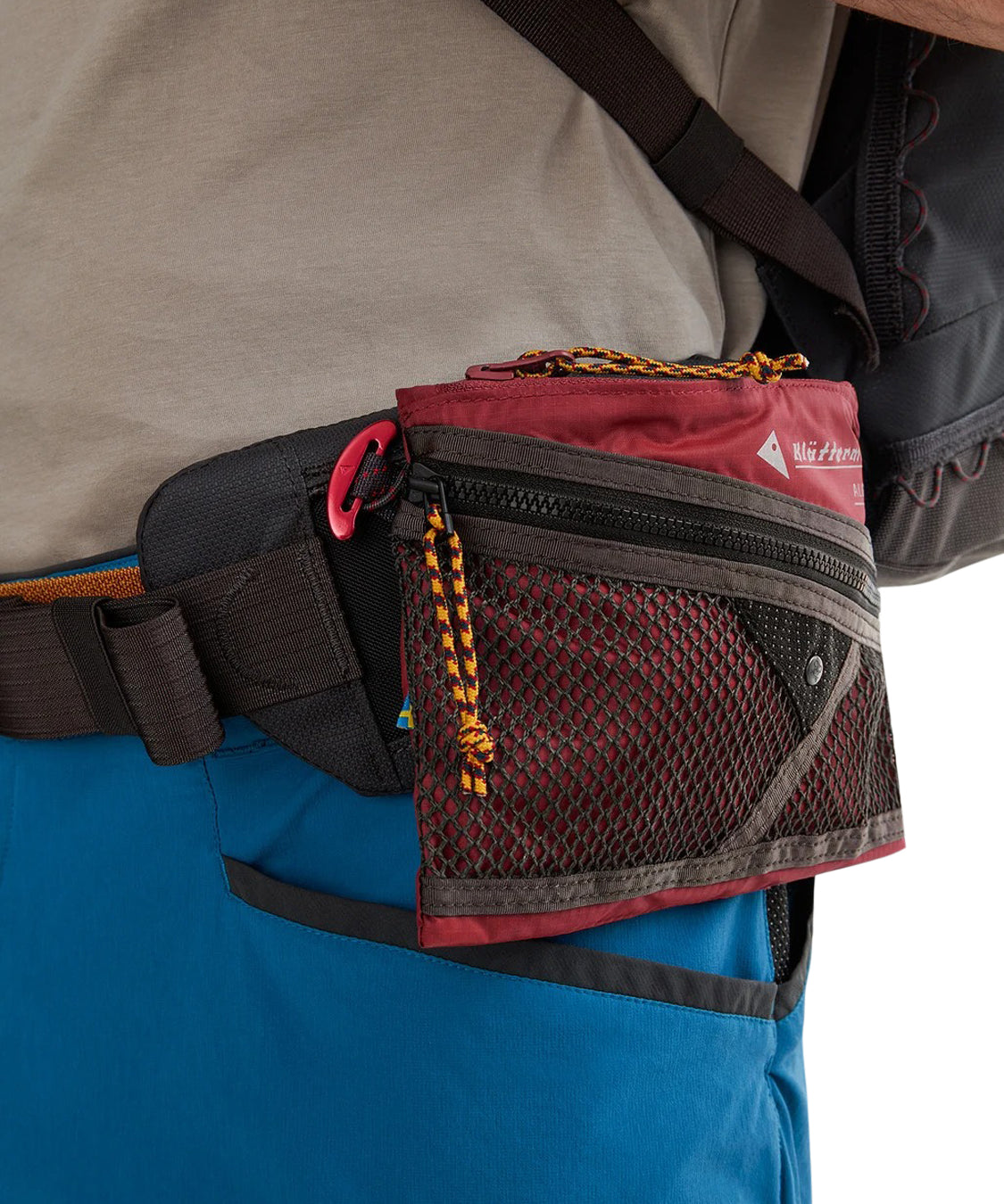 Tracolla Algir Accessory Bag Small KLÄTTERMUSEN Unisex - Rosso