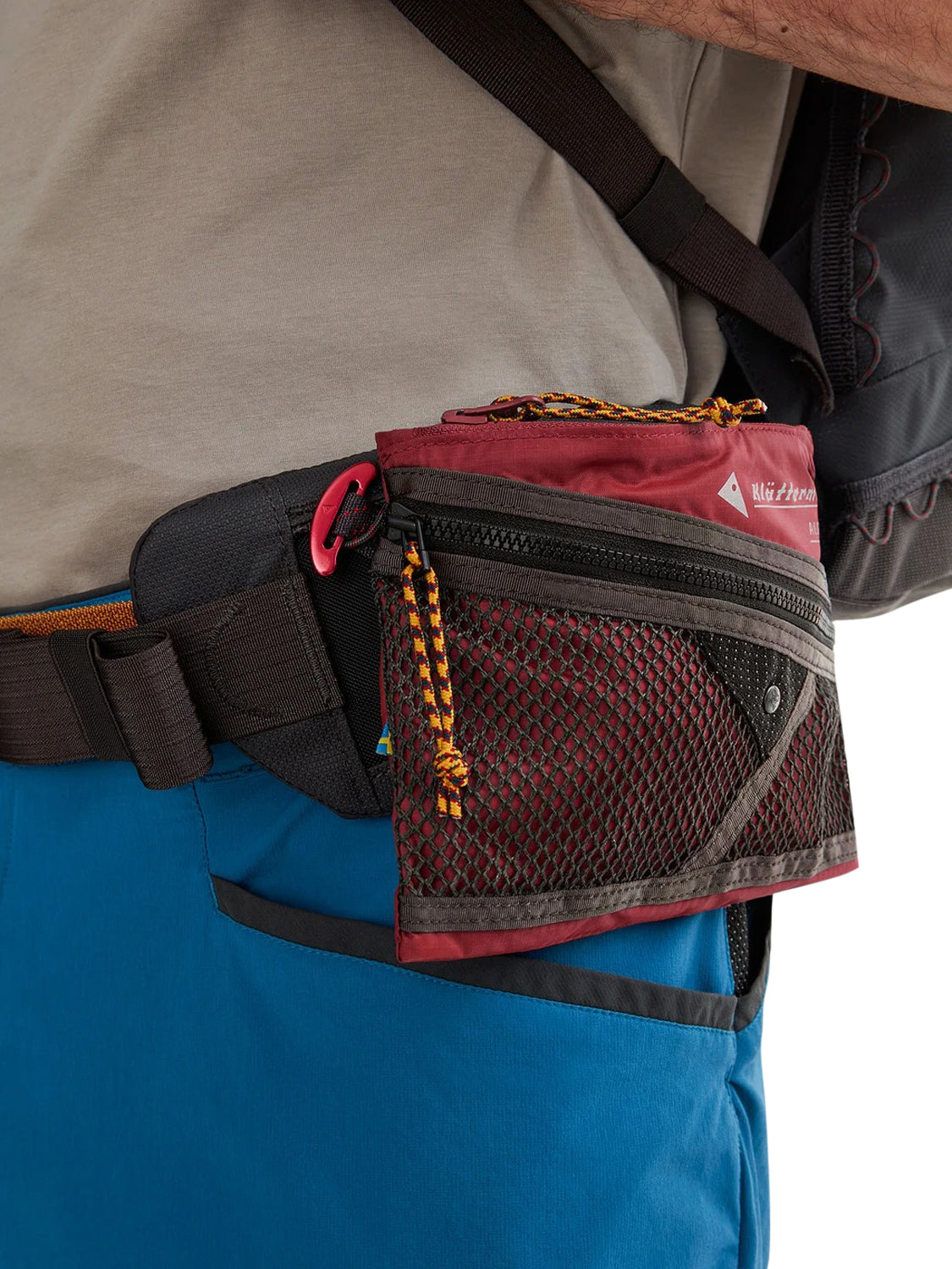 Tracolla Algir Accessory Bag Small KLÄTTERMUSEN Unisex - Rosso