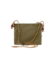 Tracolla Algir Accessory Bag Small KLÄTTERMUSEN Unisex - Verde