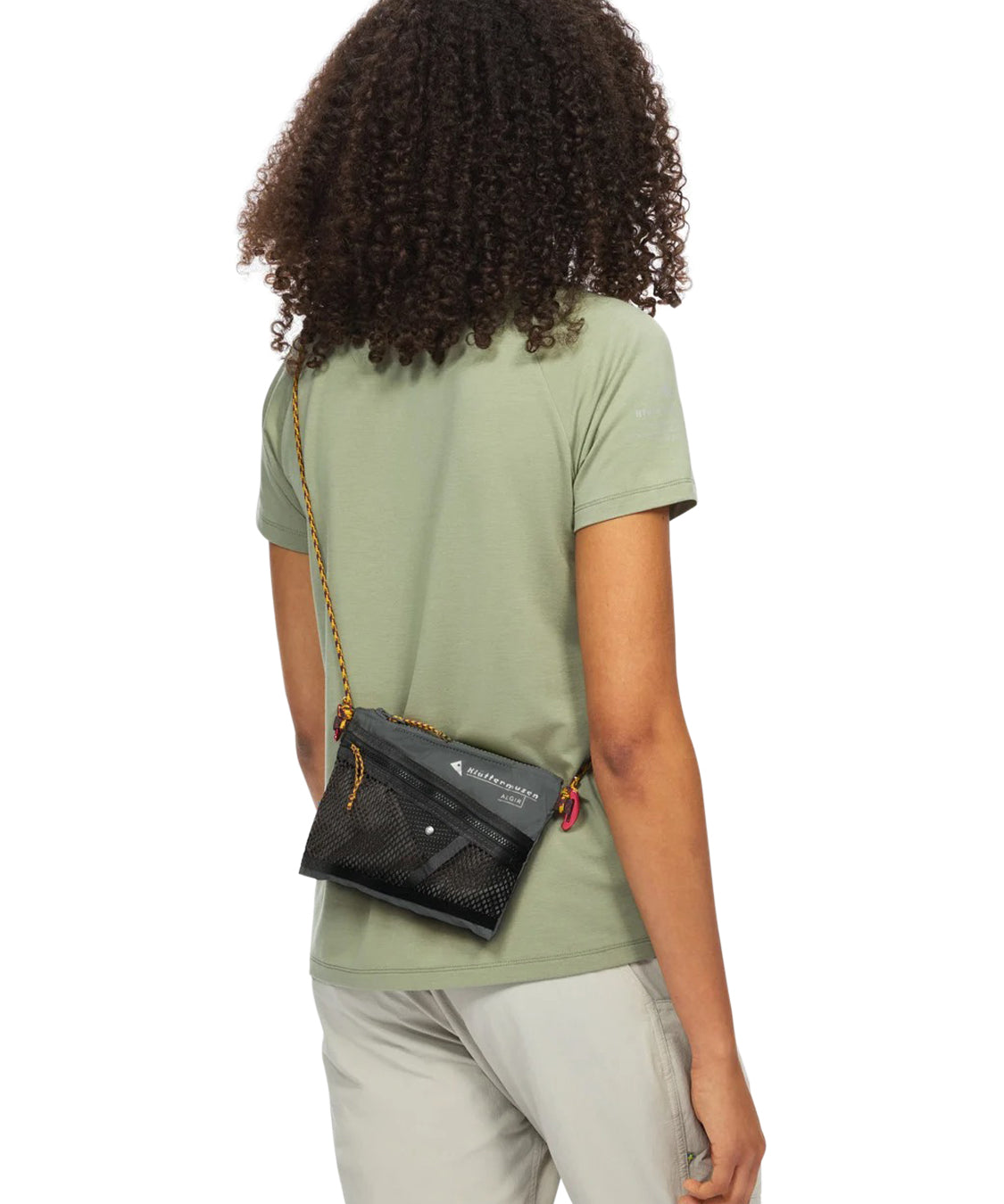 Tracolla Algir Accessory Bag Small KLÄTTERMUSEN Unisex - Verde
