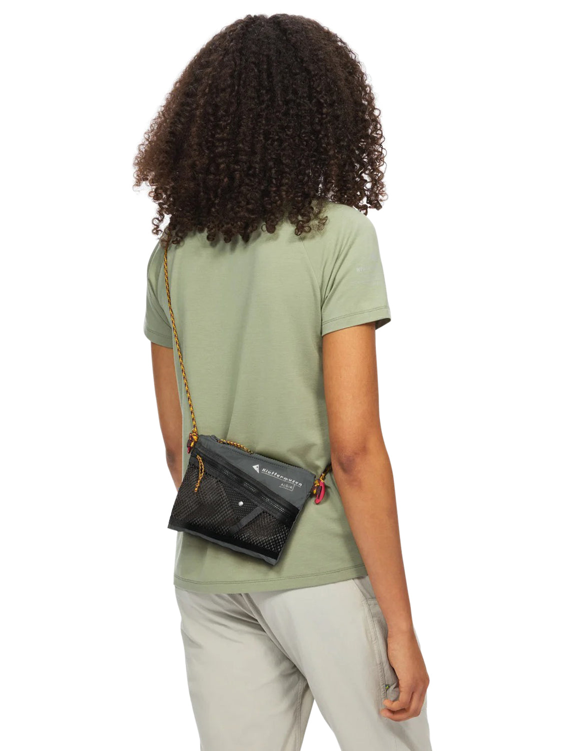 Tracolla Algir Accessory Bag Small KLÄTTERMUSEN Unisex - Verde