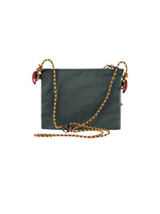 Tracolla Algir Accessory Bag Small KLÄTTERMUSEN Unisex - Verde