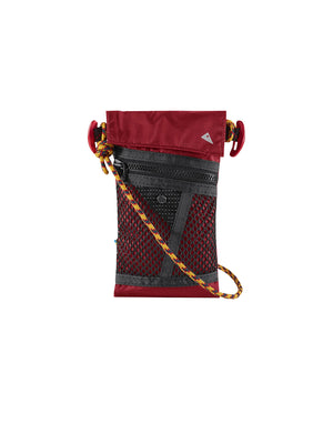 Tracolla Algir Lanyard Pocket KLÄTTERMUSEN Unisex - Rosso