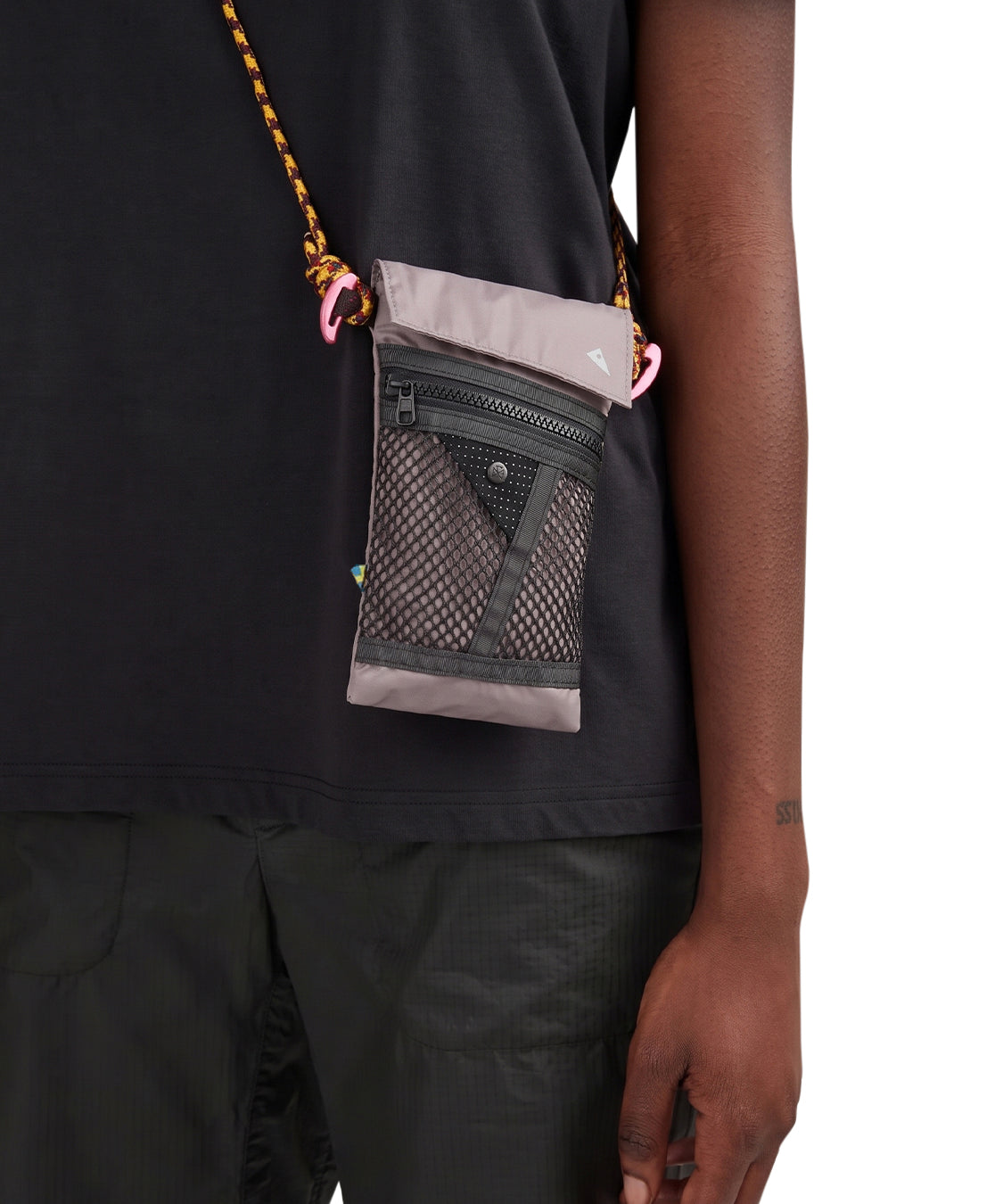 Tracolla Algir Lanyard Pocket KLÄTTERMUSEN Unisex - Viola