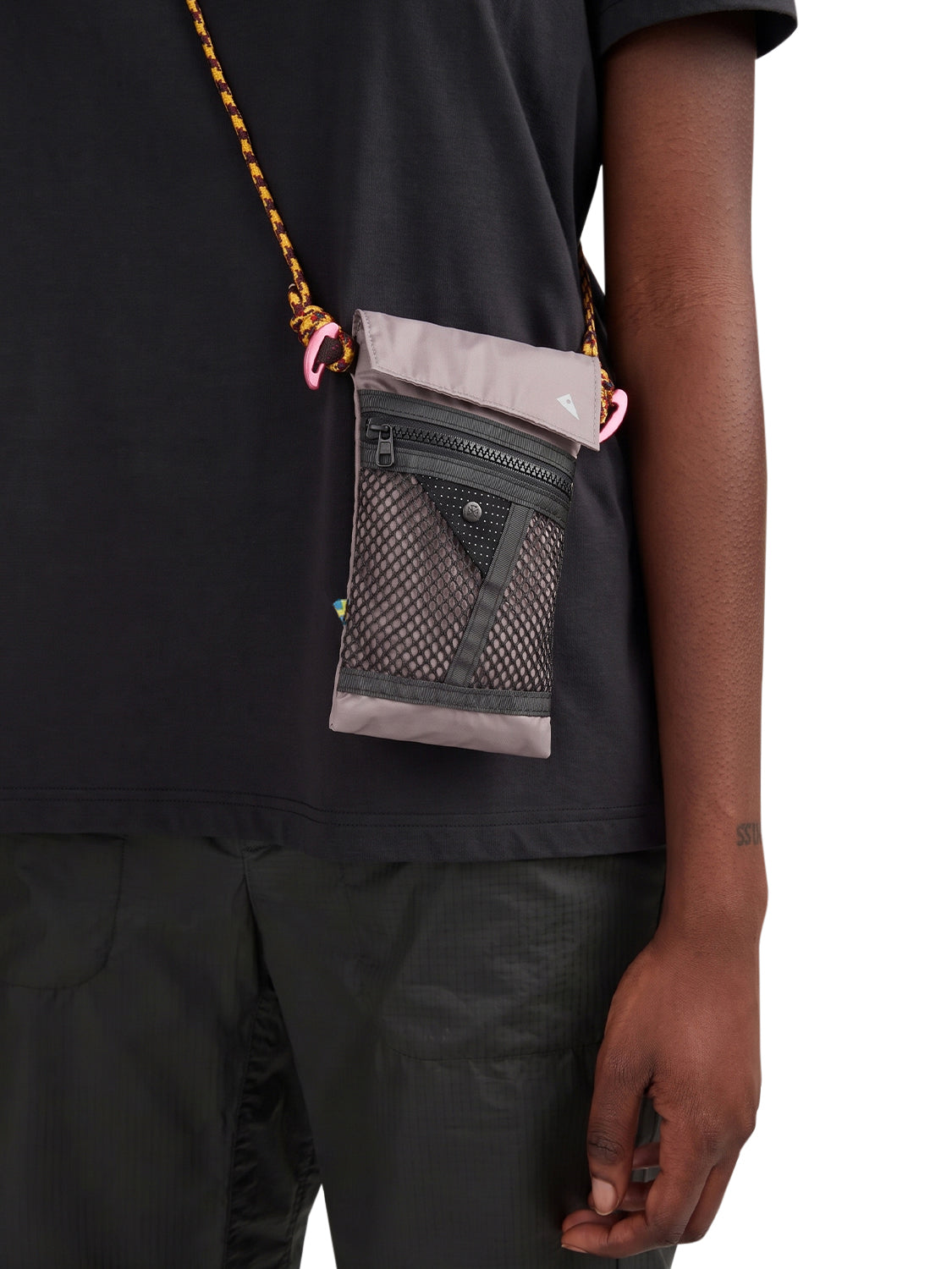 Tracolla Algir Lanyard Pocket KLÄTTERMUSEN Unisex - Viola